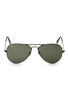 RayBan Green/Black Aviator